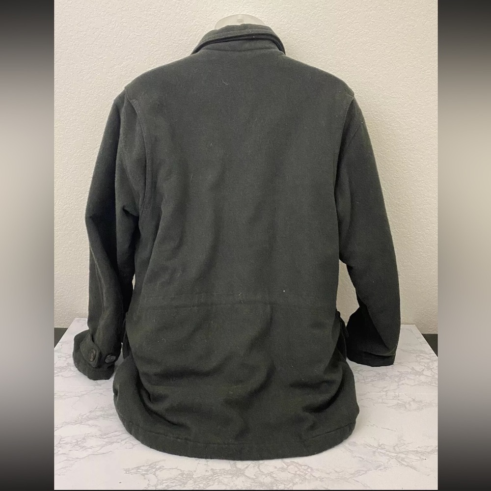 Vintage Men’s 50 Frankonia JAGD GERMAN Austria Green Wool Zip Button The… - Picture 3 of 10